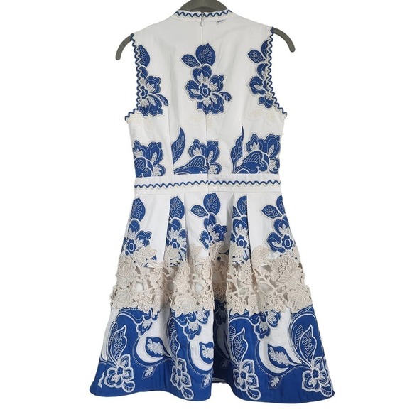 Alexis Farah High Neck Sleeveless Dress in Santorini Embroidery  Size‎ Small - Picture 11 of 13